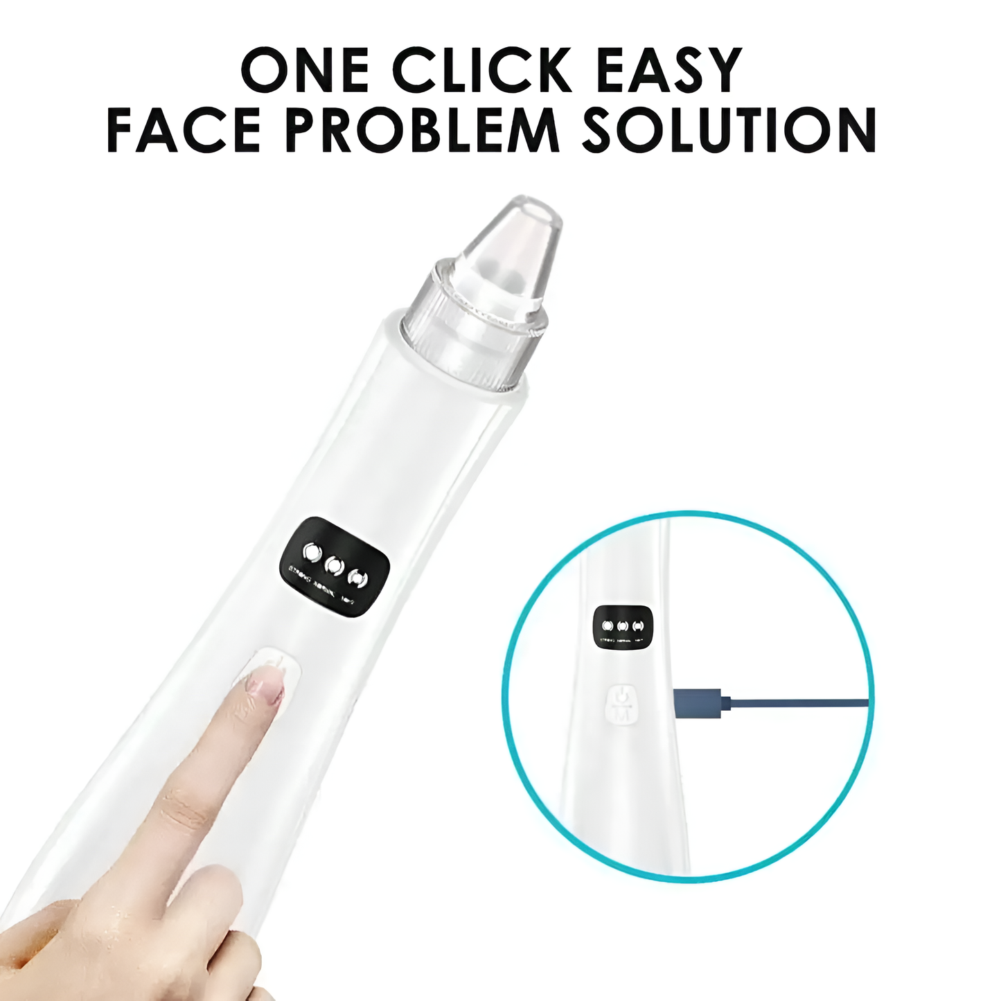 Electric Face Cleansing Vacuum With Suction